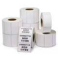 Thermal paper barcode label sticker roll for plastic bottle in hospital